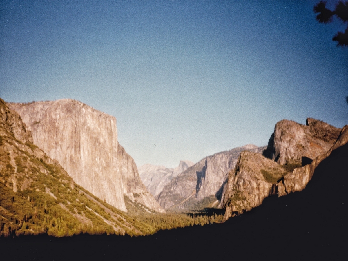 La Yosemite Valley nello Yosemite National Park, California